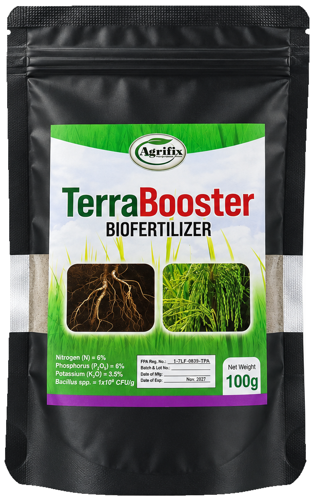 Official TerraBooster biofertilizer 100g pack